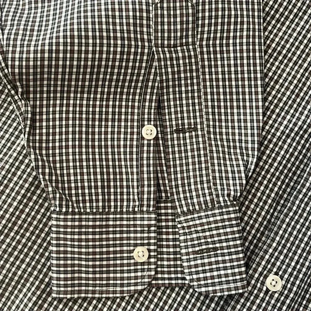 Vintage Polo Ralph Lauren Marlowe Mens L Black Red White Plaid pony Logo